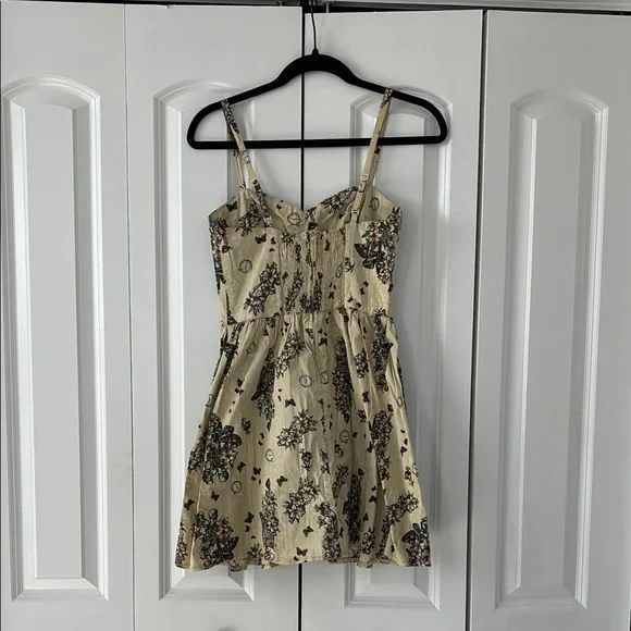 Hell Bunny Skull and Floral Pinup Sundress - Picture 6 of 9